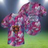 NFL Chicago Bears Pink Baseball Jersey 2 2