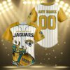 NFL Jacksonville Jaguars Baseball Jersey 3D Personalized 3 3