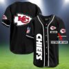 NFL Kansas City Chiefs Baseball Jerseys Blackout 2 2