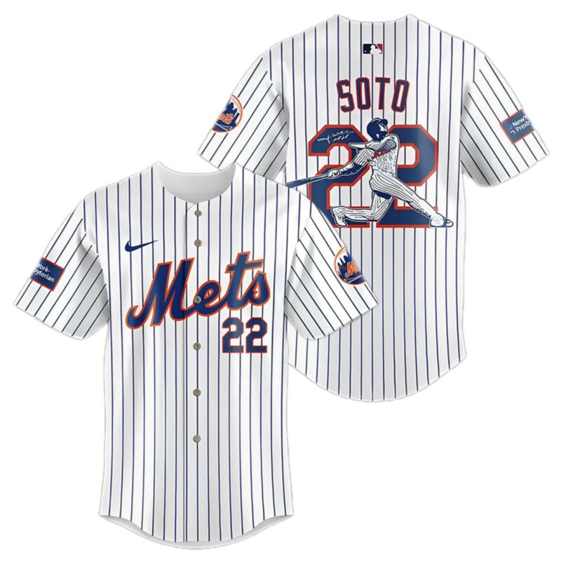 New York Mets Juan Soto Baseball Jersey 1 1