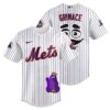 New York Mets Meet Grimace Stripe Baseball Jersey 1 1