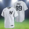 New York Yankees Aaron Judge Signature Baseball Jersey 2 2