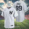 New York Yankees Aaron Judge Signature Baseball Jersey 4 4