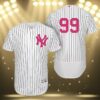 New York Yankees Breast Cancer Jersey Baseball 3 3