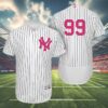 New York Yankees Breast Cancer Jersey Baseball 4 4