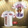 Niners San Francisco 49ers Las Vegas Super Bowl Baseball Jersey 3 3