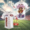 Niners San Francisco 49ers Las Vegas Super Bowl Baseball Jersey 4 4