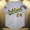 Oakland Athletics Elephant Jersey Gray 3 3