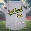 Oakland Athletics Elephant Jersey Gray 4 4