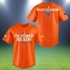 Orange Mets Baseball Jersey October Ready 2 2