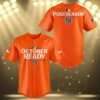 Orange Mets Baseball Jersey October Ready 3 3