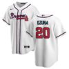 Ozuna From The Braves Jersey MLB 1 1