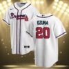 Ozuna From The Braves Jersey MLB 3 3