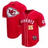 Patrick Mahomes Kansas City Chiefs Nike Limited Jersey Baseball Red 1 1