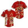 Personalized 49Ers Baseball Jersey All Over Printed 1 1