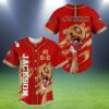 Personalized 49Ers Baseball Jersey All Over Printed 2 2