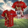 Personalized 49ers Football 2025 Baseball Jerseys 4 4