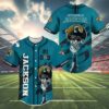 Personalized Jacksonville Jaguars Black Jersey For Fans 4 4