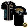 Personalized Jacksonville Jaguars NFL Baseball Jerseys Black 1 1