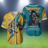 Personalized NFL Baseball Jersey Jacksonville Jaguars 2 2