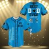 Personalized NFL Carolina Panthers Baseball Jersey Best Dad Ever 3 3