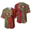 Personalized San Francisco 49ers Baseball Jersey Football Team 1 1