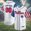 Philadelphia Phillies Independence Day Phillies Vapor Jersey Baseball 4 4