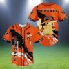 Pikachu Cincinnati Bengals Throwback Baseball Jersey 2 2