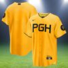 Pittsburgh Pirates City Connect Jerseys Gold 2 2