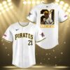 Pittsburgh Pirates Pirates Clemente Jersey Baseball 3 3