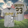 Pittsburgh Pirates Snoopy Baseball Jersey 4 4