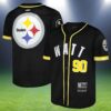 Pittsburgh Steelers Tj Watt Jersey Baseball 2 2