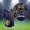 Play Like A Ravens No One Is Forsaken Baltimore Ravens Baseball Jersey 2 2