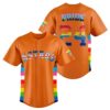 Pride Night Houston Astros Orange Jersey 1 1