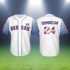 Red Sox Dominican Republic Celebration Jersey 2024 Giveaway 2 2