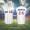 Red Sox Dominican Republic Celebration Jersey 2024 Giveaway 4 4