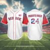 Red Sox Puerto Rican Giveaway Jersey 2024 4 4