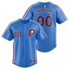 Retro Phillies Jersey Baseball 2025 Custom 1 1