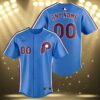 Retro Phillies Jersey Baseball 2025 Custom 3 3