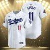 Roki Sasaki LA Dodgers World Series Champions Jersey 3 3