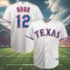 Rougned Odor Majestic Texas Rangers Jersey 4 4