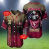 San Francisco 49ers Metallica Personalized Baseball Jersey 2 2