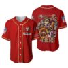 San Francisco 49ers NFL Custom Name Baseball Jersey 1 1