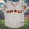 San Francisco Giants Lincecum Jersey World Series Grey 4 4