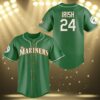 Seattle Mariners Irish Heritage Night 2025 Baseball Jersey 3 3