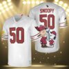 Snoopy Arizona Cardinals Football Jersey 3 3