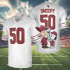 Snoopy Arizona Cardinals Football Jersey 4 4