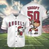 Snoopy Cheap Los Angeles Angels Jerseys 4 4