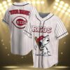 Snoopy Cincinnati Reds Baseball Jersey 3 3