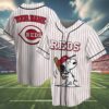 Snoopy Cincinnati Reds Baseball Jersey 4 4